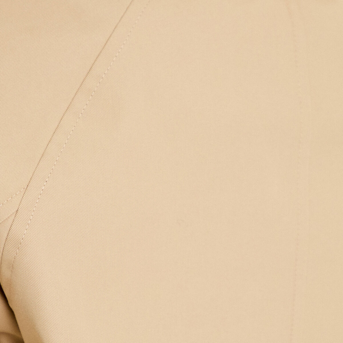 Veste courte boutonn&eacute;e doublure vichy beige femme