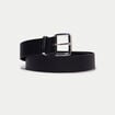Ceinture large noir femme