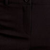 Pantalon flare noir femme