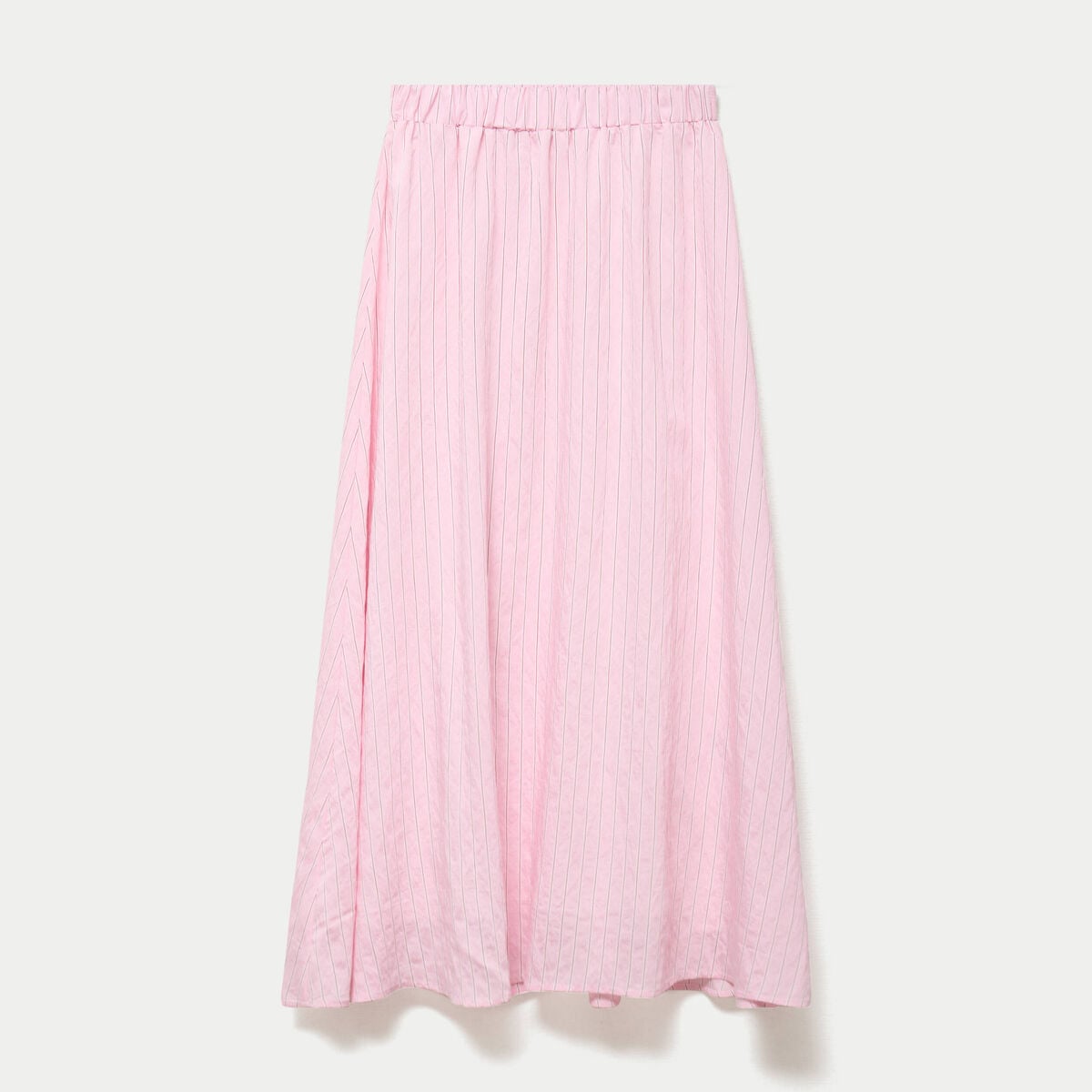 Jupon &eacute;vas&eacute; longueur 3/4 rose femme