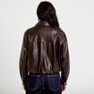 Bomber oversize marron fonc&eacute; femme
