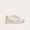 Sneakers plates couleur or femme