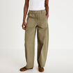 Pantalon vert kaki femme