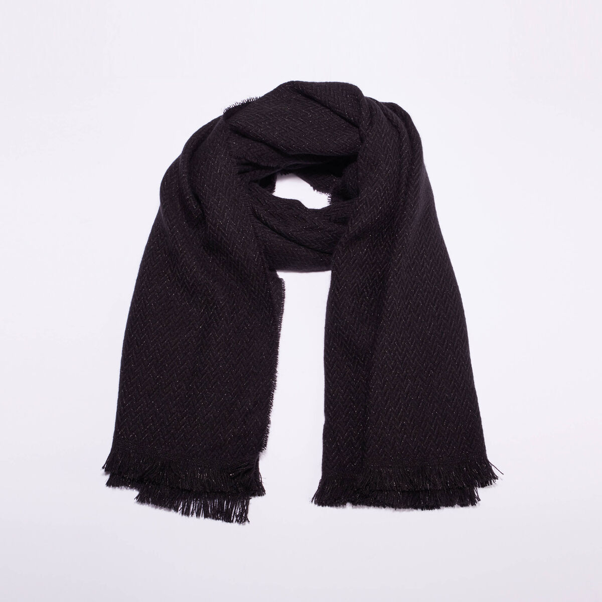 &Eacute;charpe noir femme