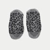 Chaussettes gris fonc&eacute; femme
