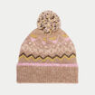 Bonnet taupe femme