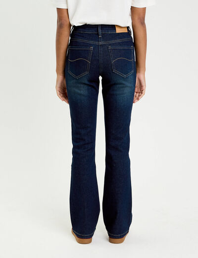 Jeans flare denim stone femme