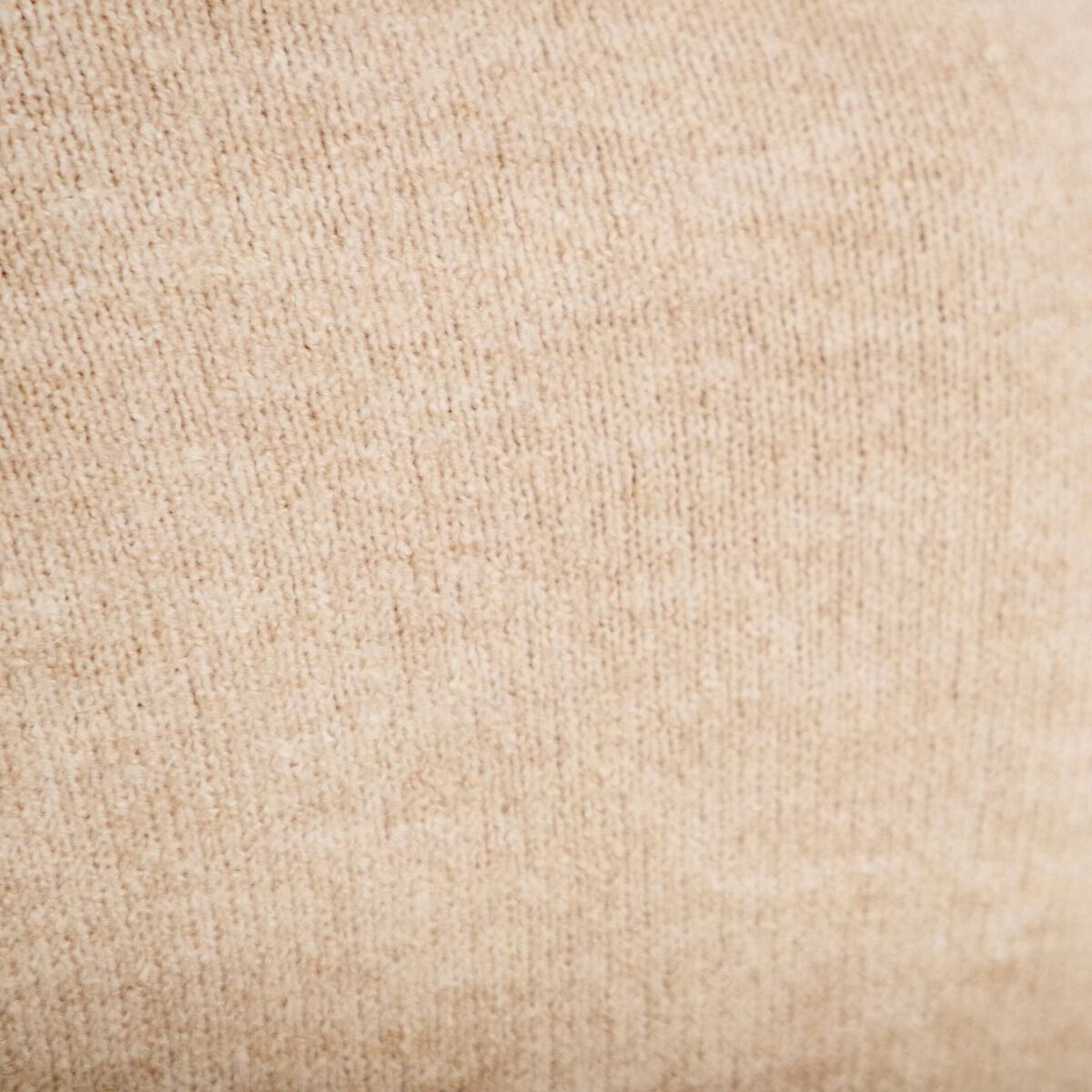 Pull manches longues beige femme