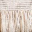 Chemise droite col classique manches 3/4 blanc femme