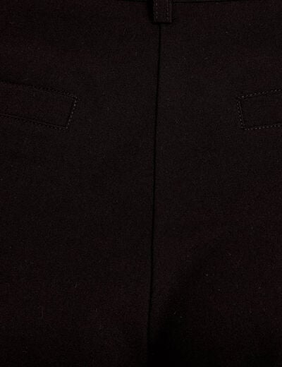 Pantalon bootcut taille standard noir femme