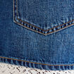 Short en jean denim stone femme