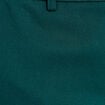 Pantalon cigarette ceintur&eacute; vert fonc&eacute; femme