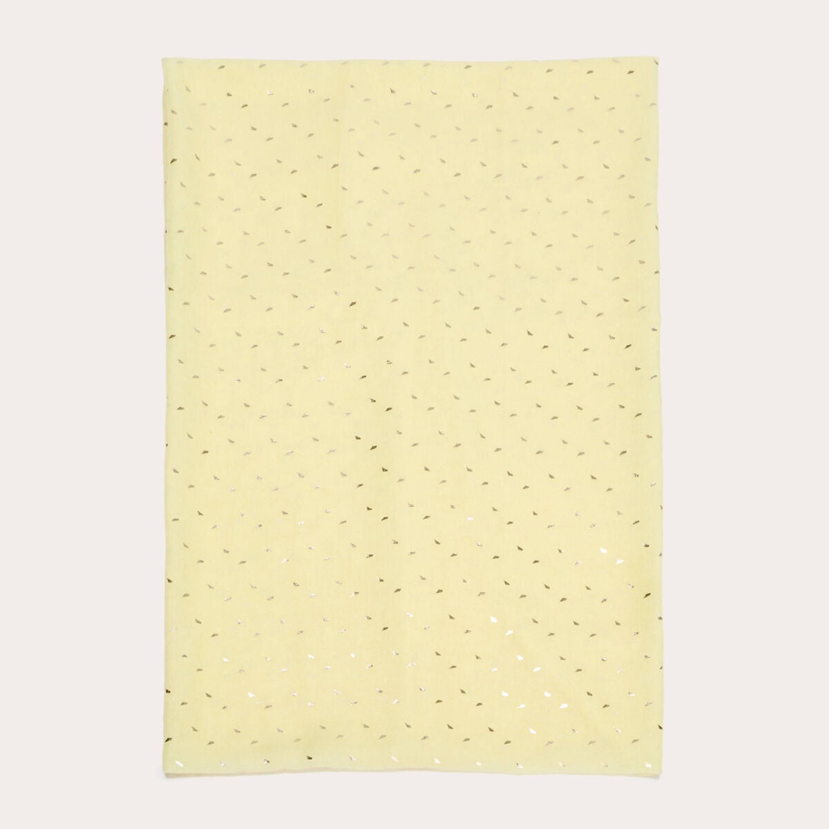 Foulard jaune clair femme