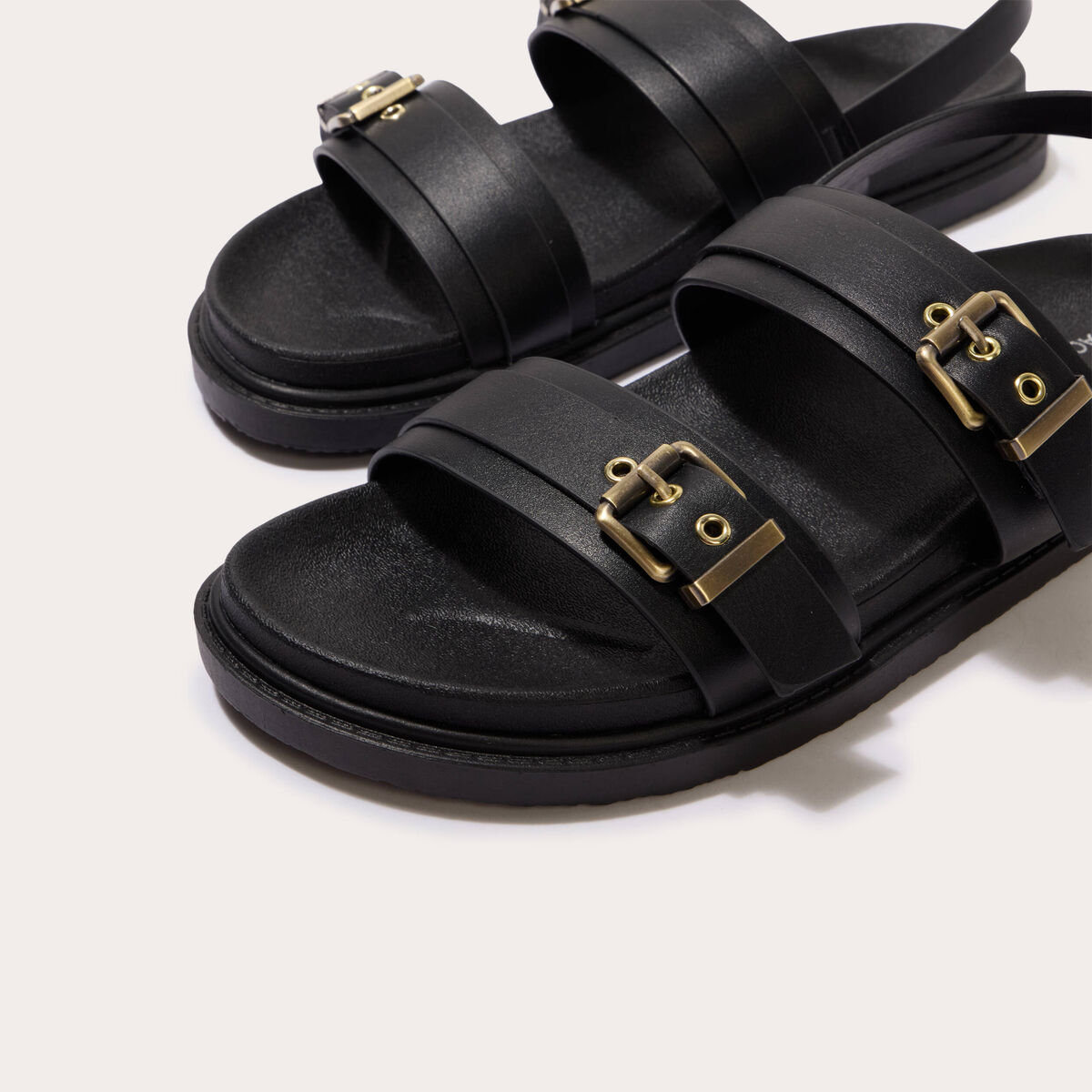 Sandales noir femme