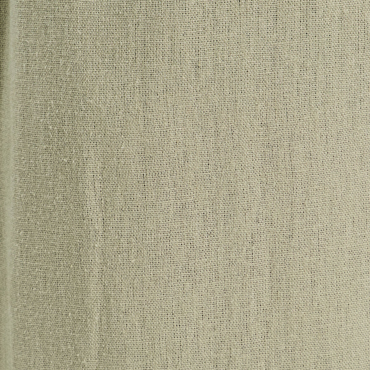 Pantalon large ceintur&eacute; contenant du lin vert kaki femme