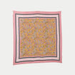 Foulard jaune or femme