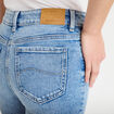 Jeans flare denim triple stone femme