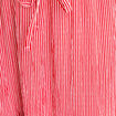 Jupe longue trap&egrave;ze rouge vif femme