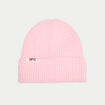 Bonnet rose clair femme