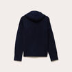 Pull &agrave; capuche bleu marine femme