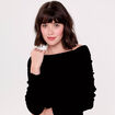Robe longue effet 2-en-1 col bardot noir femme