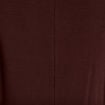T-shirt col bateau manches longues marron fonc&eacute; femme