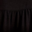 Chemise ample sans manches pliss&eacute;e noir femme