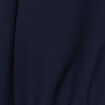 Veste zipp&eacute;e d&eacute;tail dentelle bleu marine femme