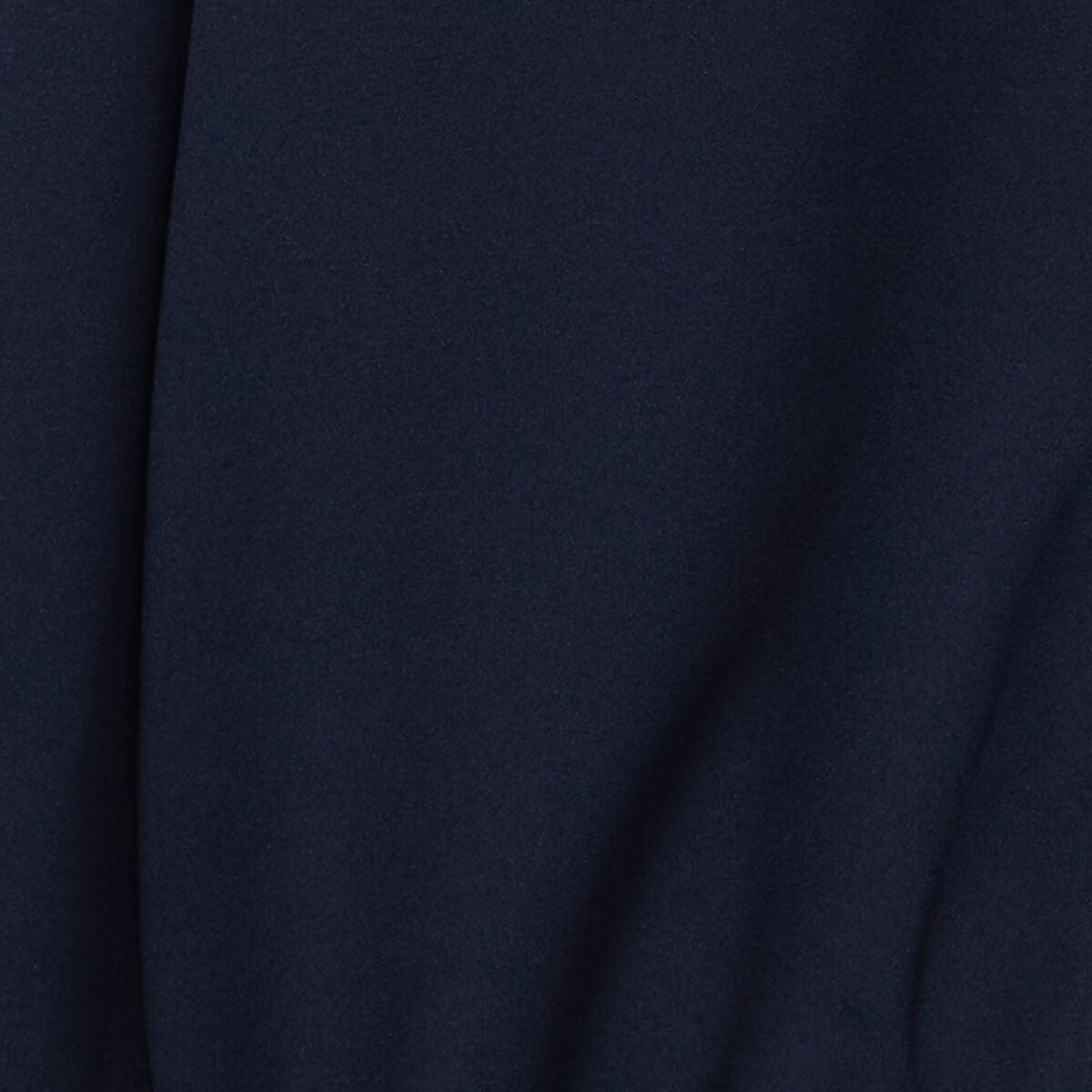 Veste zipp&eacute;e d&eacute;tail dentelle bleu marine femme
