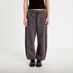 Jogging large taille basse gris fonc&eacute; femme