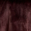 Veste fausse fourrure marron fonc&eacute; femme