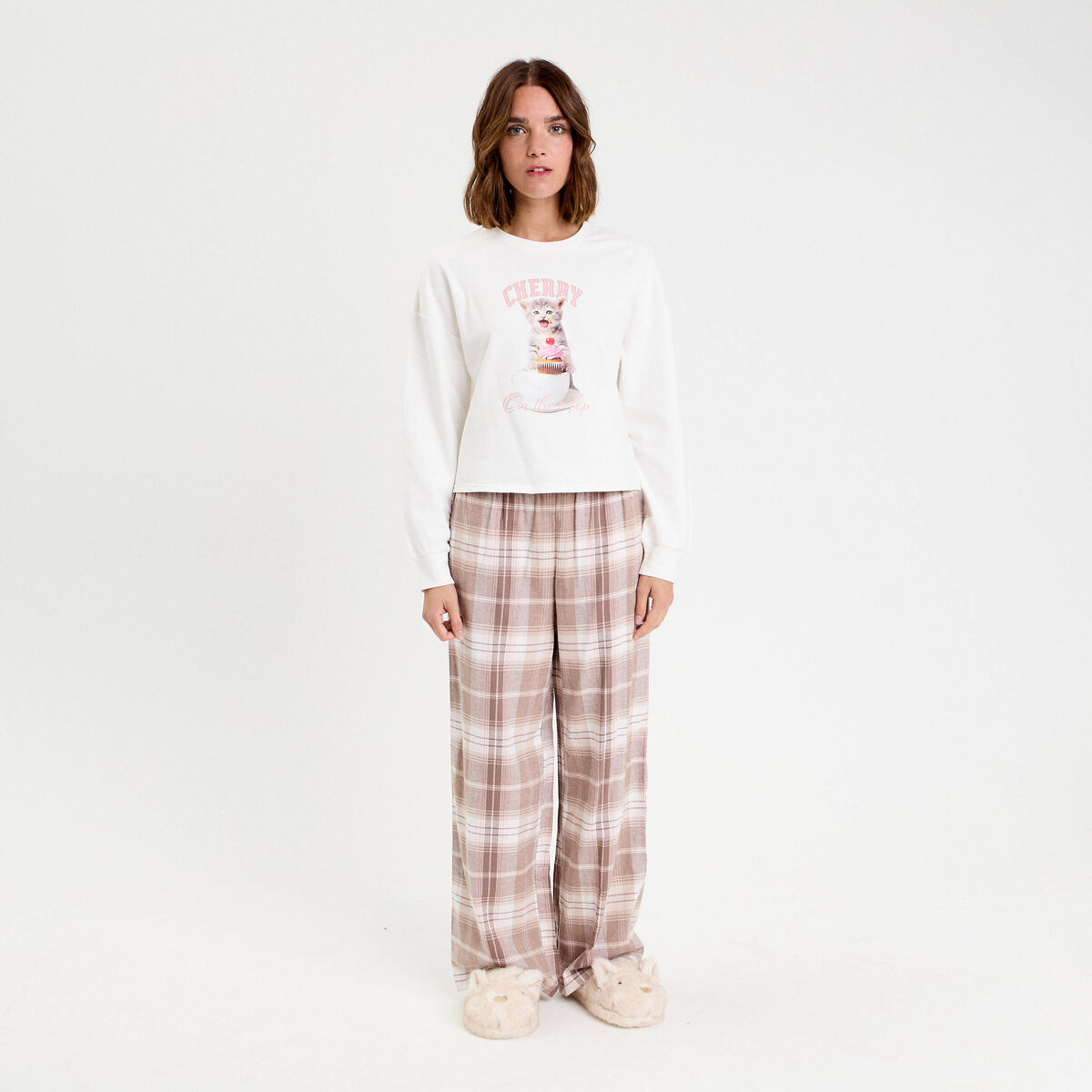 Pyjama 2 Pièces Femme Wondershop - Taille XS, Multicolore, Neuf Avec étiquettes