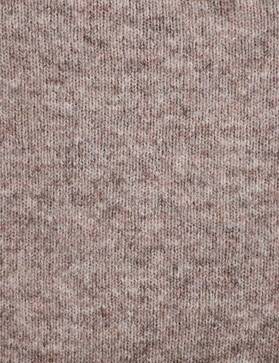 Gilet boutonn&eacute; manches longues taupe femme