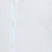 Chemise manches longues bleu femme