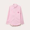 Chemise ray&eacute;e blanc femme
