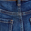 Jean bootcut avec ceinture amovible denim stone femme