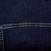 Veste cintr&eacute;e en jean col classique denim brut femme