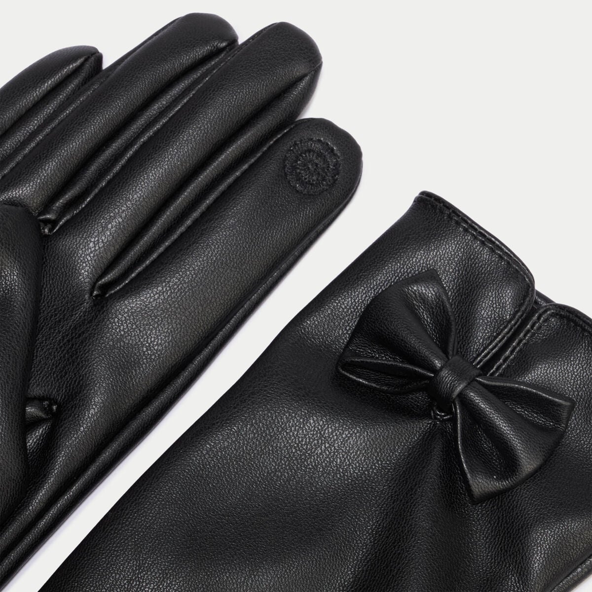 Gants noir femme