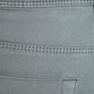 Jeans slim 5 poches vert fonc&eacute; femme