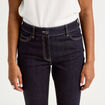 Jeans flare denim brut femme