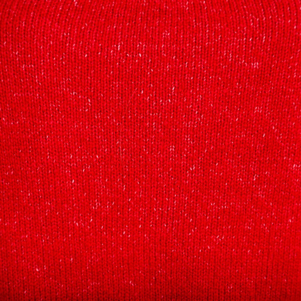 Pull manches longues rouge femme