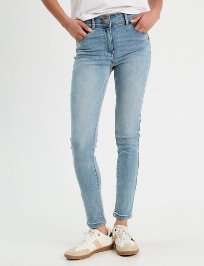 Jeans slim push-up denim double stone femme