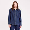 Chemise denim stone femme