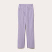 Pantalon large &agrave; pinces parme femme