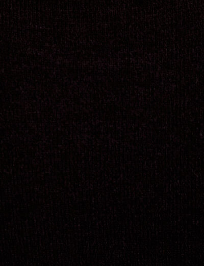 Pull manches longues noir femme