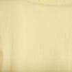 T-shirt broderie manches courtes jaune clair femme