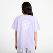 T-shirt oversize brod&eacute; Bridgerton parme femme