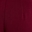 Pantalon large taille standard bordeaux femme