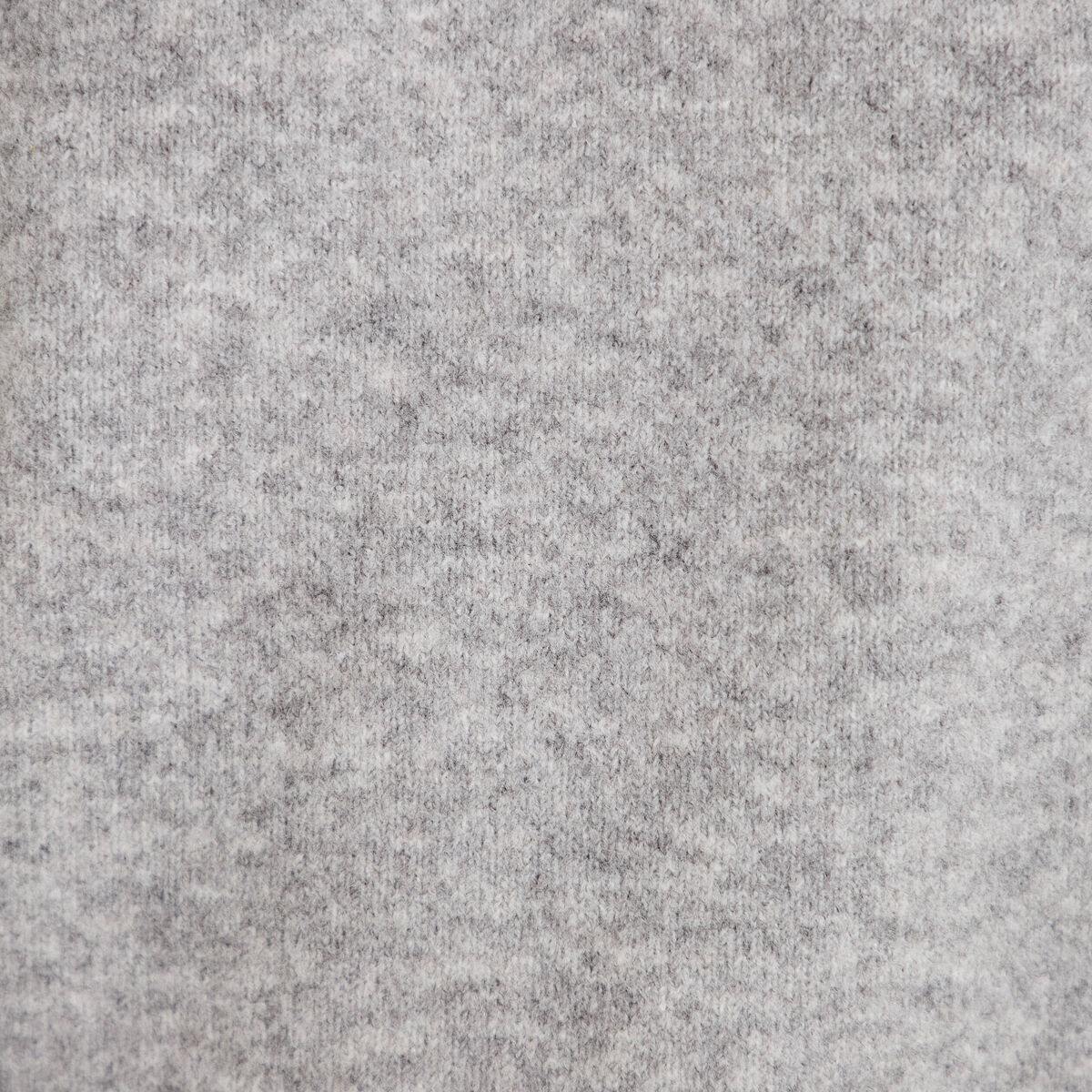 Pull sans manches col rond gris clair femme