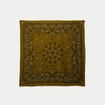 Foulard vert olive femme